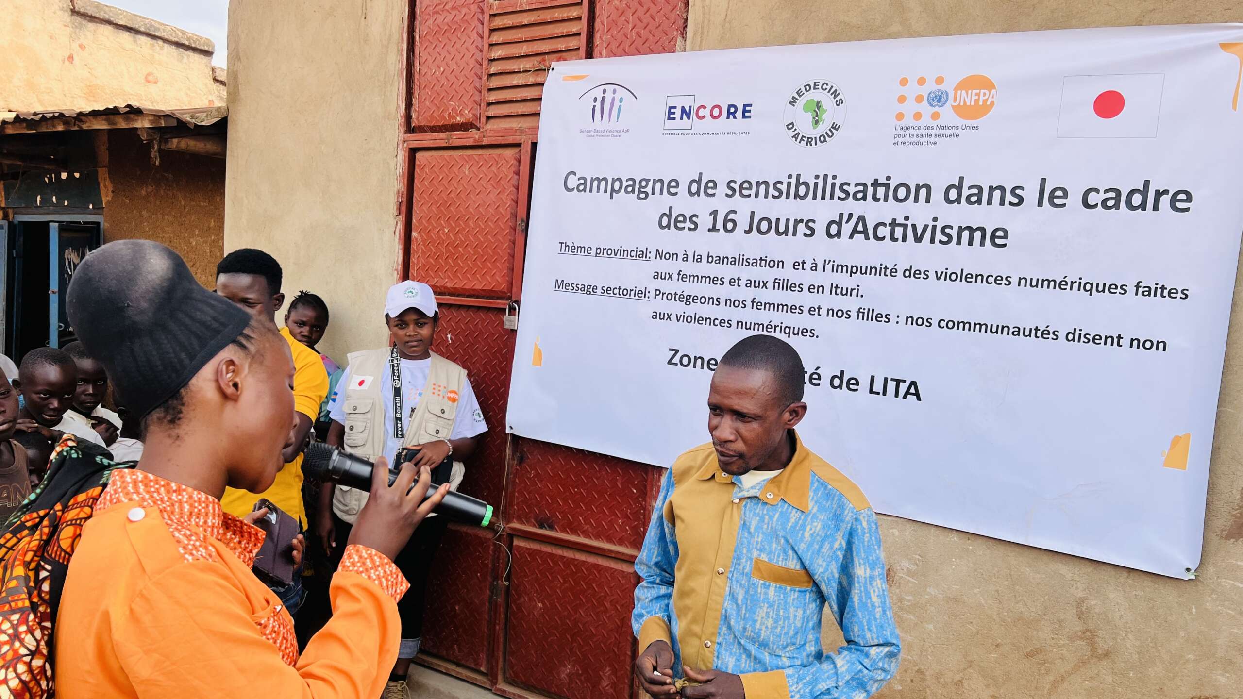 You are currently viewing ENCORE et Médecins d’Afrique mobilisent la communauté de Katoto contre les violences numériques faites aux femmes et aux filles